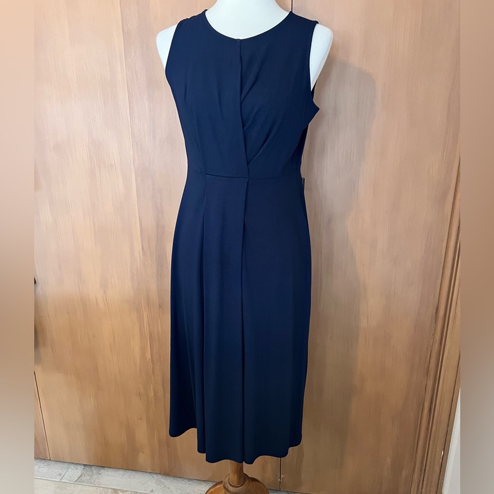 JJill Wearever Collection sleeveless knit midi dress, XS, NWT